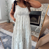 Black Ketchikan Floral Maxi Dress