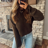 Chestnut Camila Ribbed Sweater