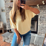 Yellow Reno Sweater Tee