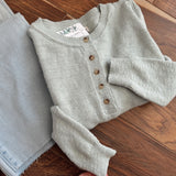 Mint Terrifically Textured Henley Top