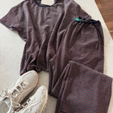 Merlot Striped Annika Set