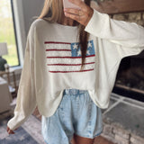 Flag Lightweight Sweater