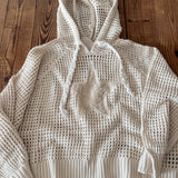 Ivory Star Lace Sweater Top