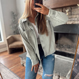 Sage Colette Shacket