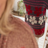 Ginger Caramel Oversized Daisy Terry Knit Cardi IN STORE