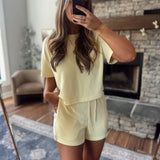 Yellow Glow Larkspur Scuba Set