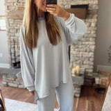 Periwinkle Kenzie Striped Top
