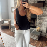 Black Instant Favorite Tank Top