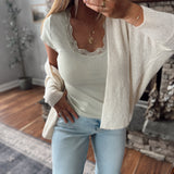 Tea Green Timeless Trim Tee