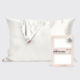 Ivory Satin Pillowcase - Standard