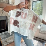 Touch Down Patch Oversized Tee