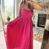 Cherry Summer Estate Midi Dress