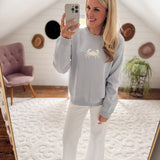M. Blue Crab Sweater