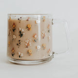 Mountain Wildflower Glass Mug