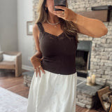 Coffee Aniak Tank Top