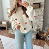 Cream The Jolly One Sweater