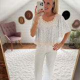 Pale Blue Selah Top