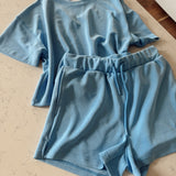Denim Drift Larkspur Scuba Set