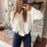 Snow Piper Knit Cardigan