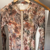 Sand Floral Lavena Blouse