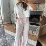 Pink City Picnic Wide Leg Pants