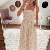 Mocha Pretty Little Secret Midi Dress