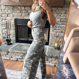 Hidden Camouflage HR Super Wide Leg Cargo Pants