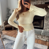 Light Yellow Daylight Lace Top