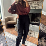 Black Venice FlowBarrel Active Pants