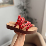 Red Garden Party Sandal