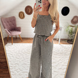 Black Hampton House Pants