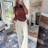 Ellis Oat Pintuck Pants