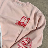 Light Pink Postcard From Paris Crew