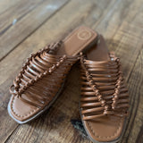 Tan Golden Hour Glam Sandal
