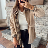 Sandy Beige Chore Barn Jacket