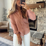Carmine Oakridge Button Up