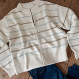 Cream Westport Knit Jacket