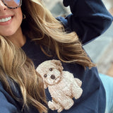 Navy Wag More Sweater