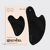 Stainless Steel Gua Sha - Matte Black IN STORE