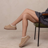 Almond Brandi Platform Slipper