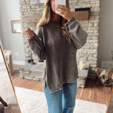 Dark Brown Tully Sweater