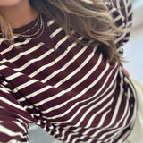 Raspberry Nyra Pullover