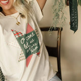 Christmas Quilt Let Us Adore Him Tee Preorder