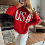 Red Land That I Love Sweater