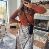 Black Woven Double Duty Phone Bag