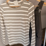 Cream & Taupe Emmi Top