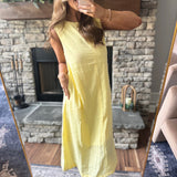 Melted Marigold Sleeveless Midi