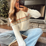 The Winter White Sweater Top