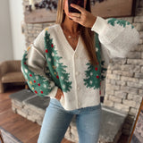 O Christmas Tree Cardigan
