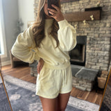 Pale Yellow Relaxed & Ready Set